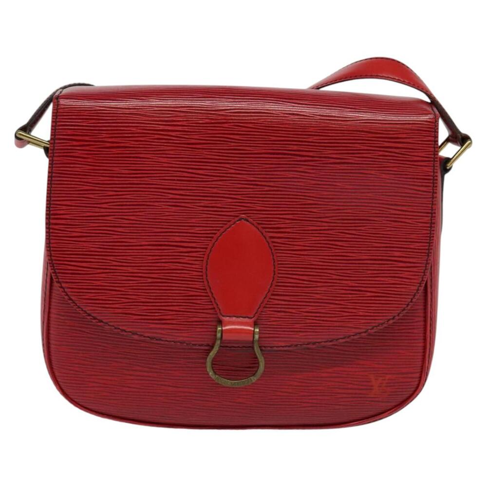 LOUIS VUITTON Epi Saint Cloud GM Shoulder Bag Red M52197 - Picture 13 of 16